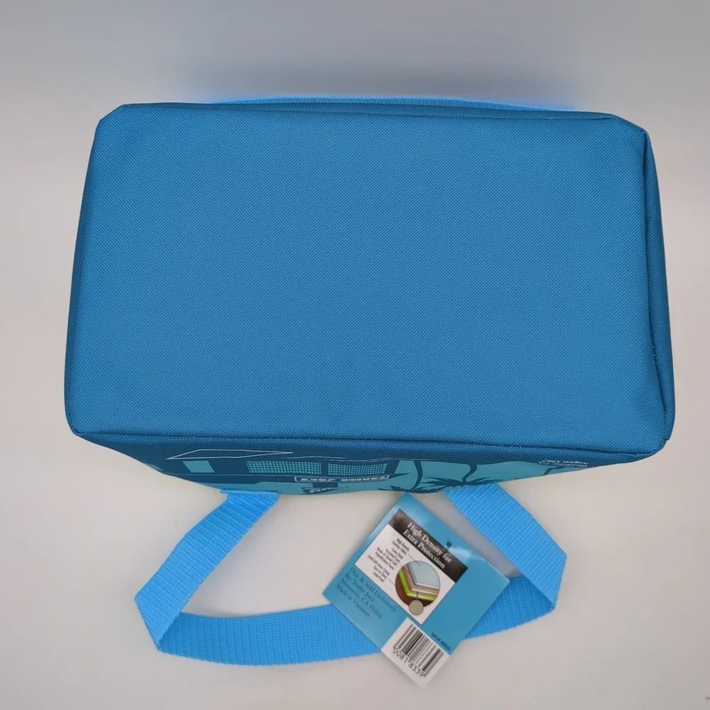 Trader Joe's Mini Insulated Bag Tote Blue 2025 Limited Edition Lunch Box Pail